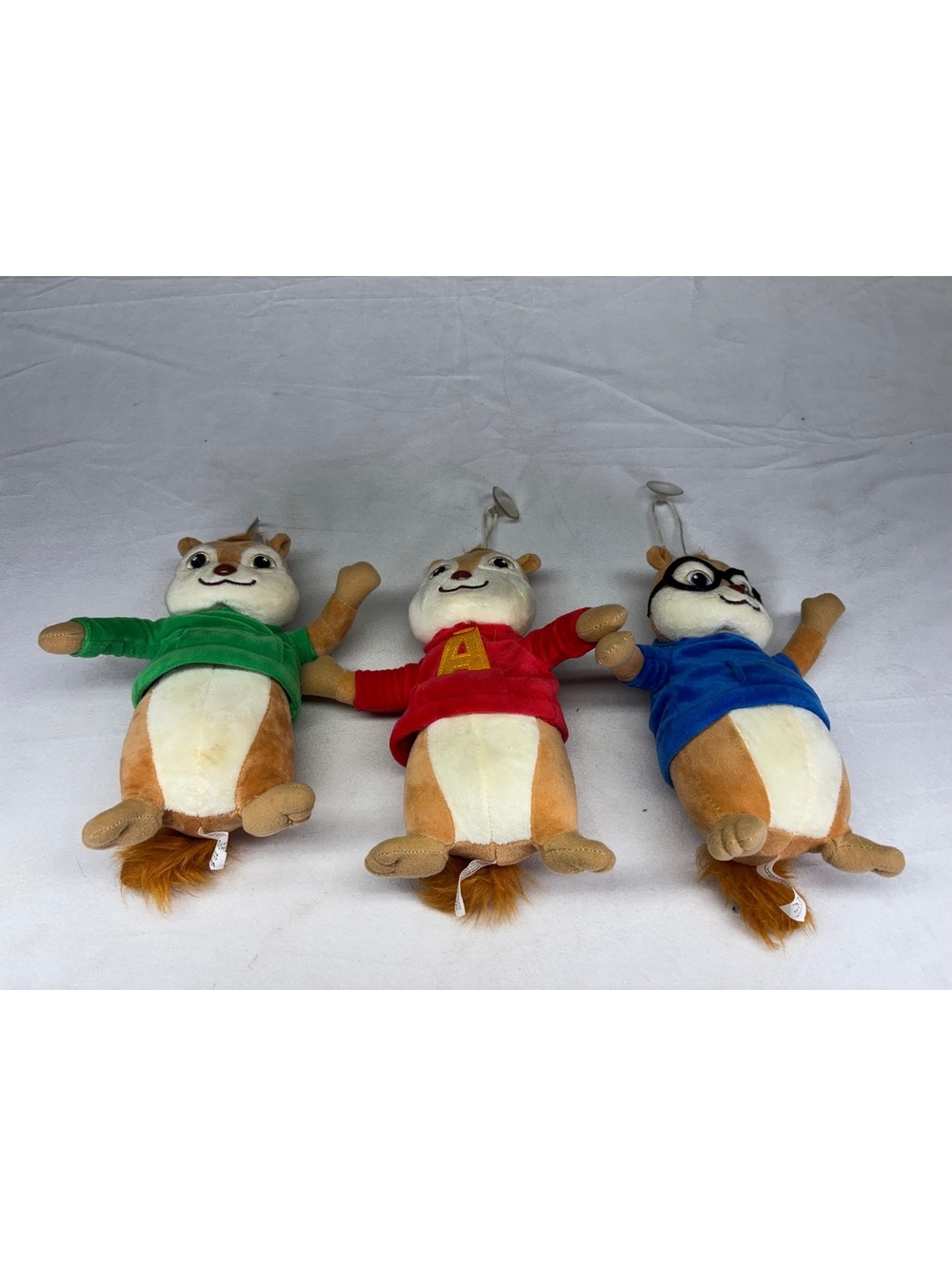 Alvin and the Chipmunks Set of 3 Plush Hang-Up Toys Simon Theodore